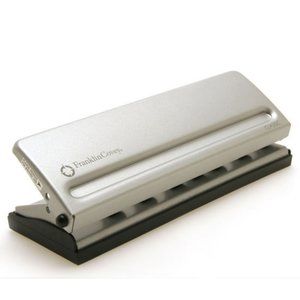FranklinCovey - Metal 7-Hole Punch (Classic) for Adding Pages to Planners